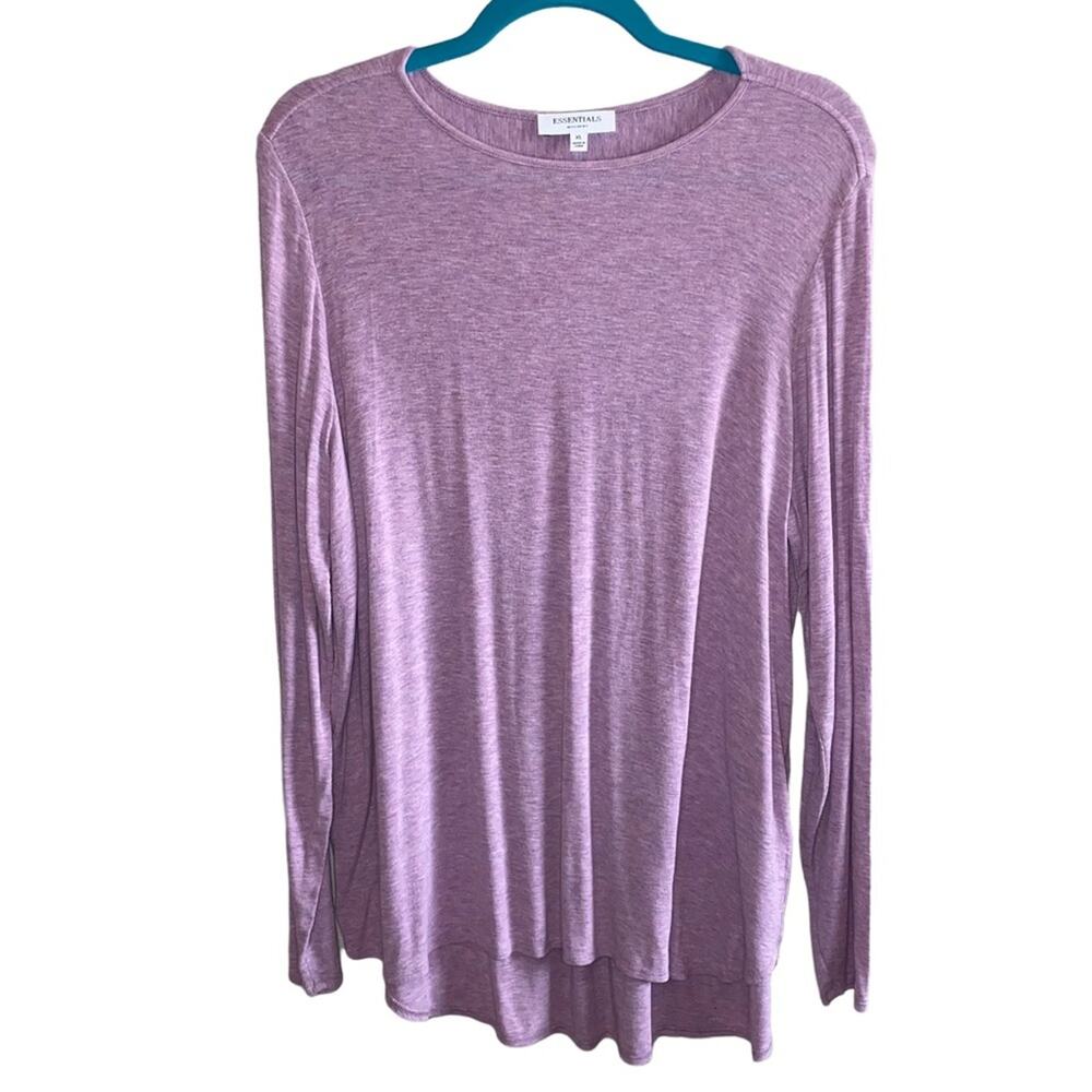 Witchery Essentials Purple Long Sleeve Top XL Soft‎ Stretch Minimalist
